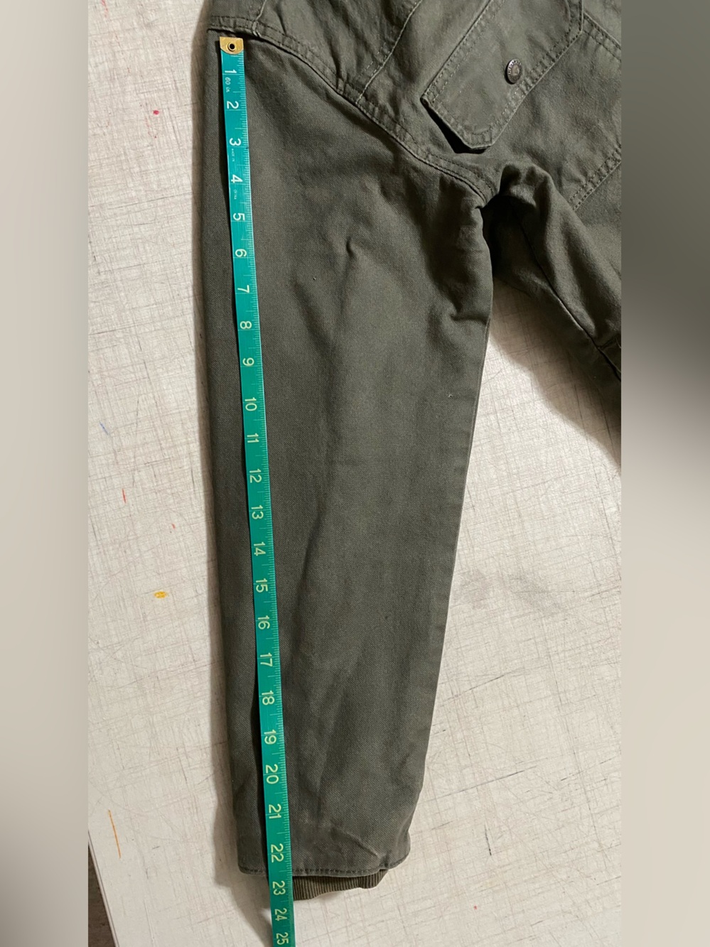 Dickies Olive Green Military Field Jacket with Gray Hood M (38-40) - Picture 14 of 16